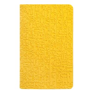 Blocco note Geroglifici - giallo