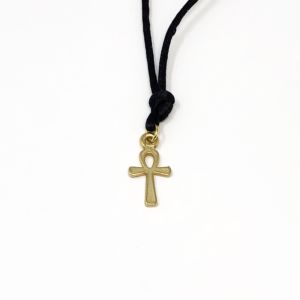 Ciondolo dorato Ankh