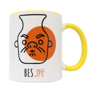 Tazza Bes gialla