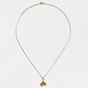 KINGWHYTE Collana con ciondolo a forma di occhio di Horus, in argento Sterling 925, con ciondolo a forma di croce di Ankh egiziano, gioiello per donne e uomini, 18mm * 30mm, Argento