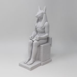 Statuetta di Anubi seduto - grande